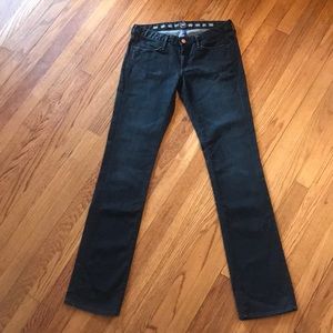 Earnest Sewn straight leg jean size 28 black